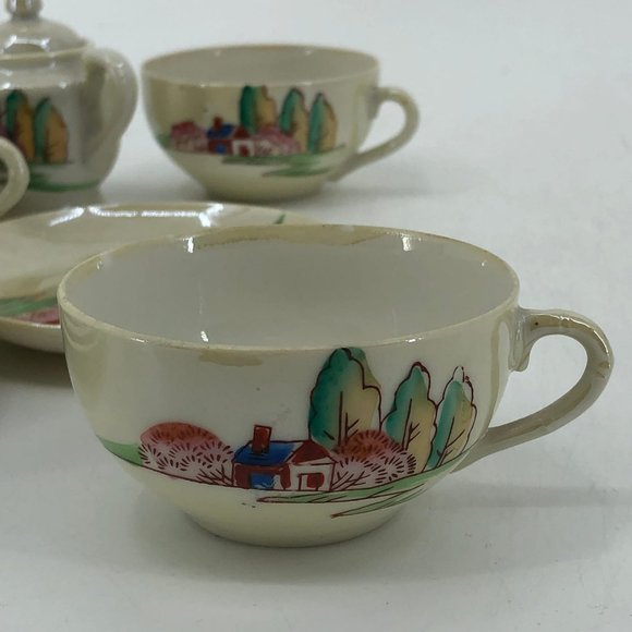 Classic Cream Vintage Tea Set | Made in Japan - Picture 12 of 12